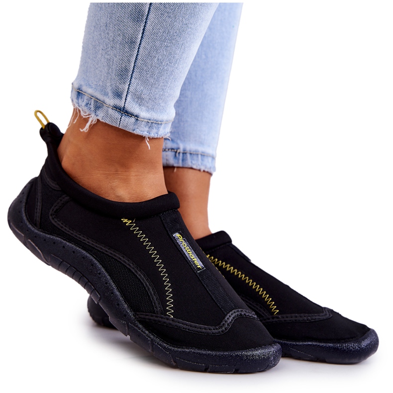 Scarpe da acqua da donna ProWater 20-37-012 nere nero