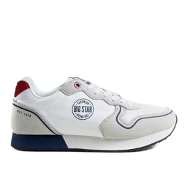 Sneakers bianche da uomo Big Star JJ174141 bianca