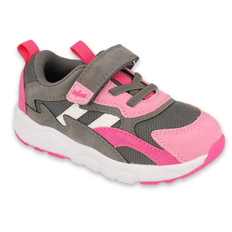 Scarpe per bambini Befado 516X122 rosa grigio