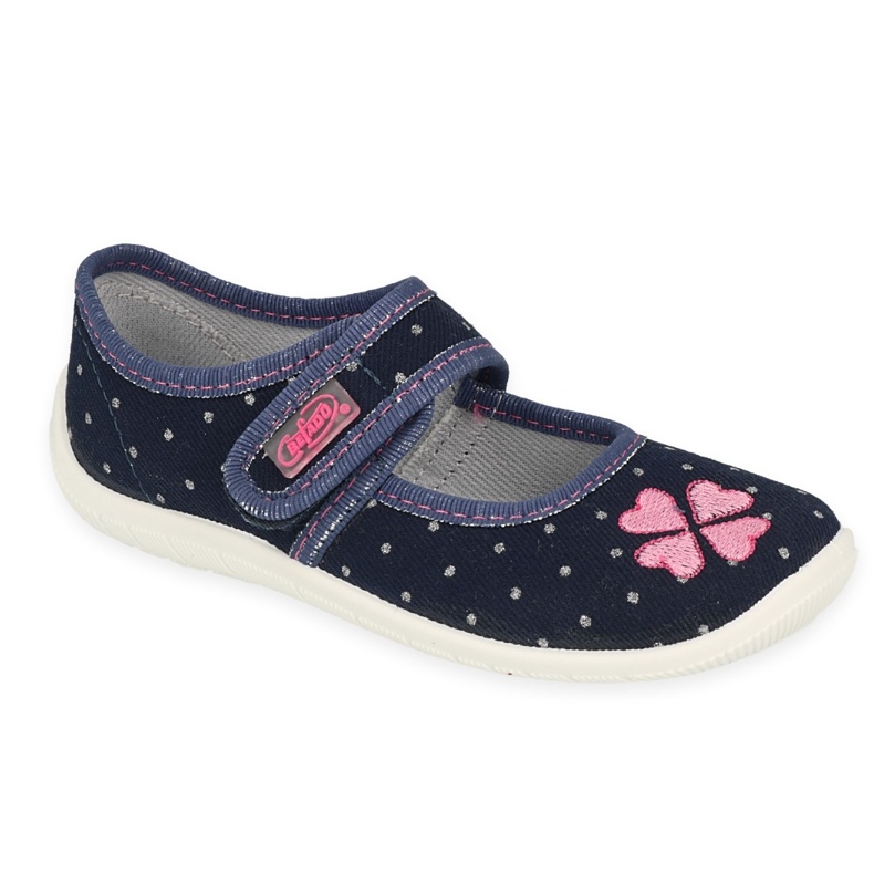 Scarpe per bambini Befado 945X465 blu navy rosa