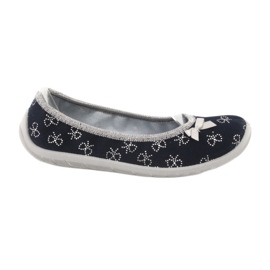 Ballerine per bambini Befado con fiocco 980Y097 nere nero