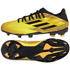 Scarpe da calcio Adidas X Speedflow Messi.3 Fg Jr GW7420 giallo gialli