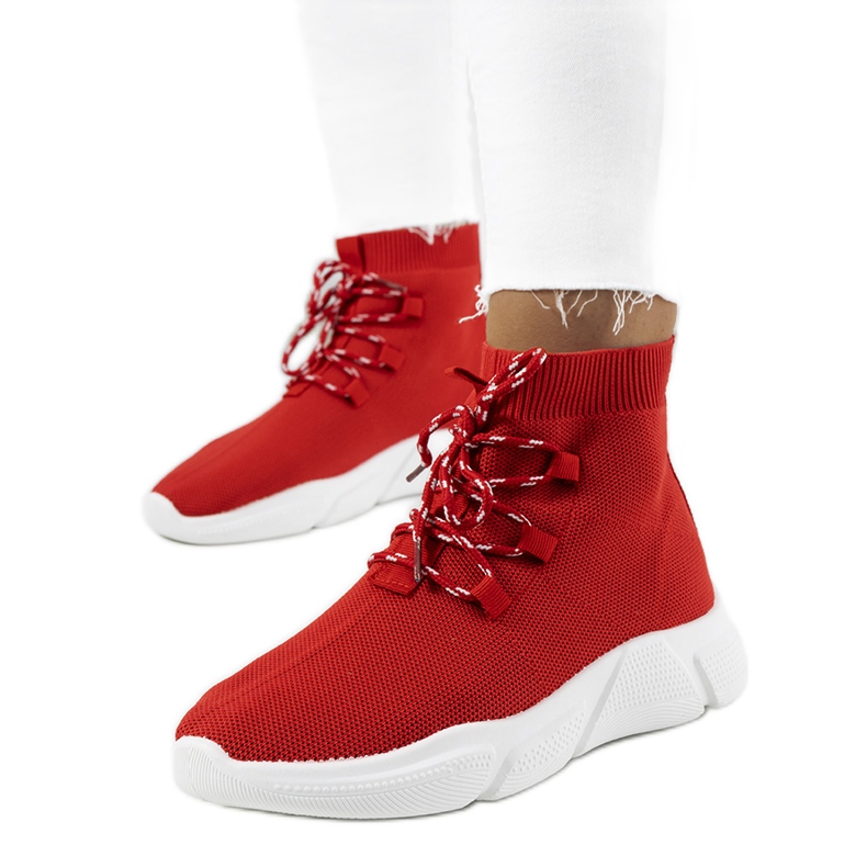 Scarpe da ginnastica rosse Maryann rosso
