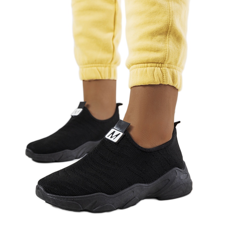 BM Sneakers Aaron nere nero