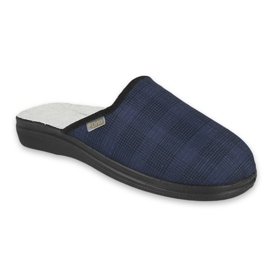 Befado scarpe da uomo pu 132M015 blu navy