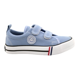 Sneakers blu americane American Club LH63/22