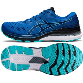 Asics Gel-Kayano 28 M 1011B189 402 scarpe da corsa blu