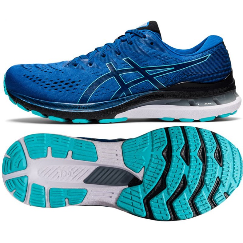 Asics Gel-Kayano 28 M 1011B189 402 scarpe da corsa blu