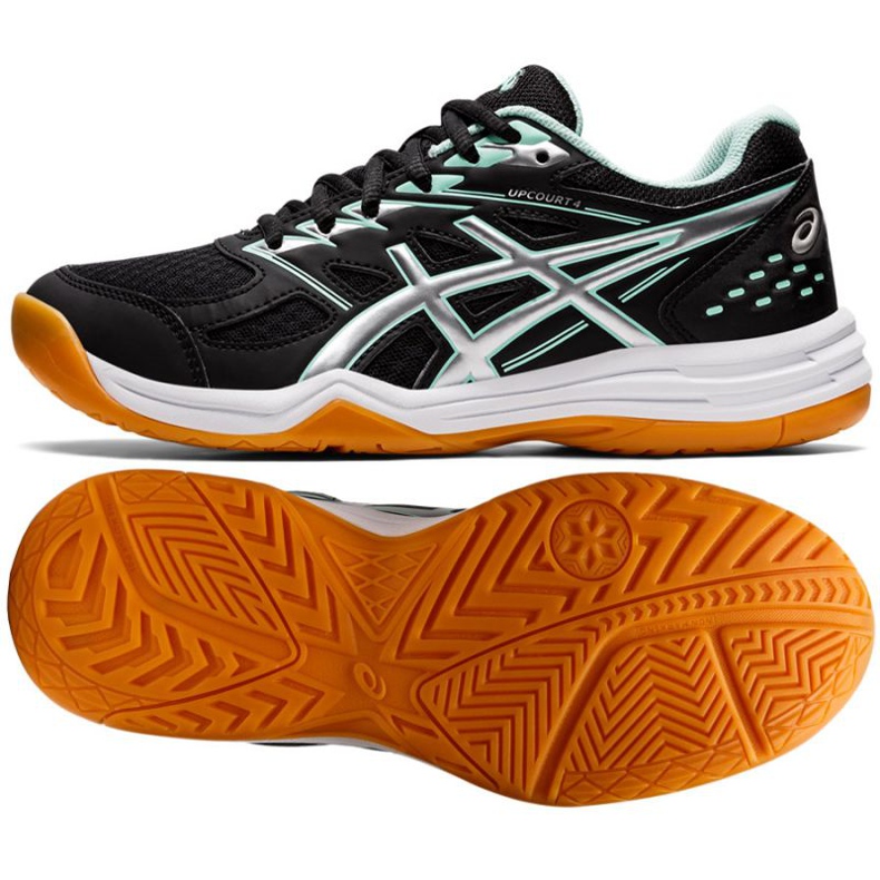 Scarpe da pallavolo Asics Upcourt 4 W 1072A055 013 nero nero
