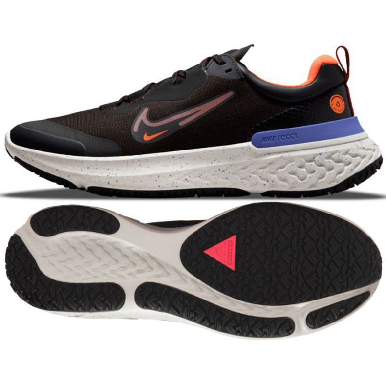 Scarpa da corsa Nike React Miler 2 Shield M DC4064 003 nero
