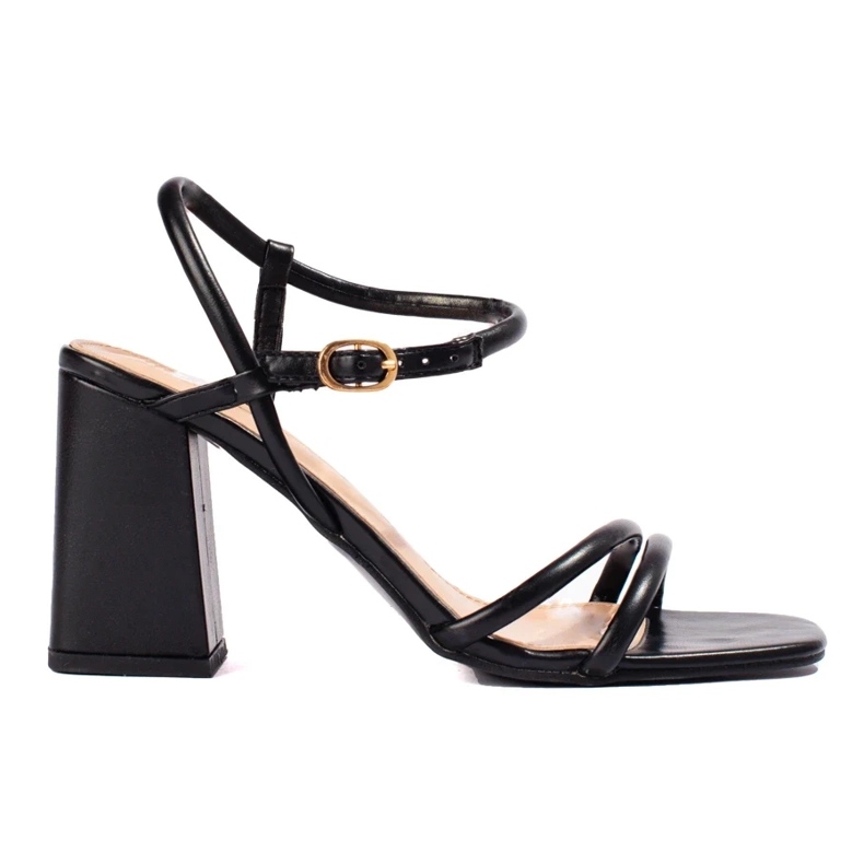 Sandali con tacco VINCEZA nero