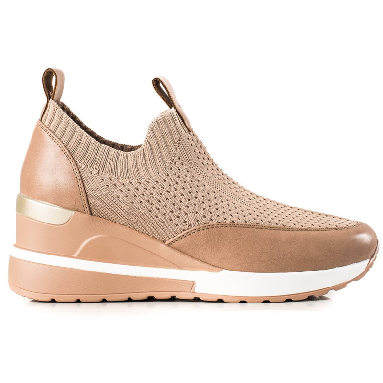 Vinceza Serpenti tessili sul cuneo VICEZA beige