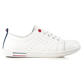 Filippo Sneakers in pelle bianca