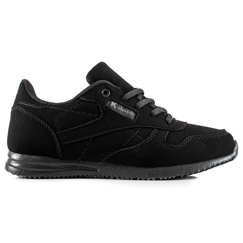 TRENDI Scarpe sportive classiche nero