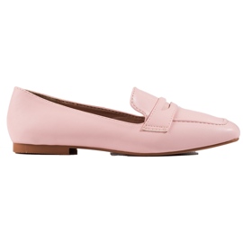 Mocassini Classici Con Ecopelle rosa