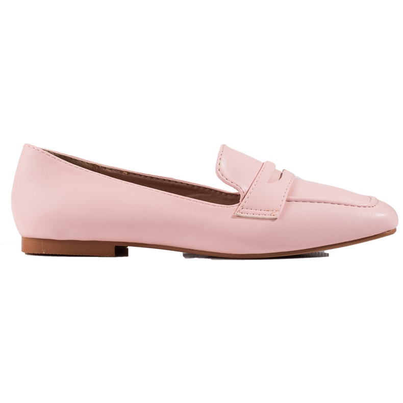 Mocassini Classici Con Ecopelle rosa