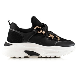 TRENDI Scarpe da ginnastica alla moda nero