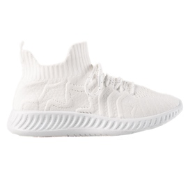 TRENDI Scarpe comode per lo sport bianco