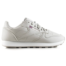 TRENDI Classiche scarpe sportive grigie grigio
