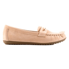 TRENDI Mocassini classici beige