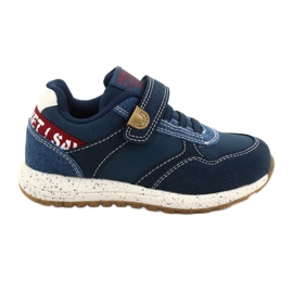 American Club Scarpe sportive americane ADI Velcro ES86/22 Navy blu