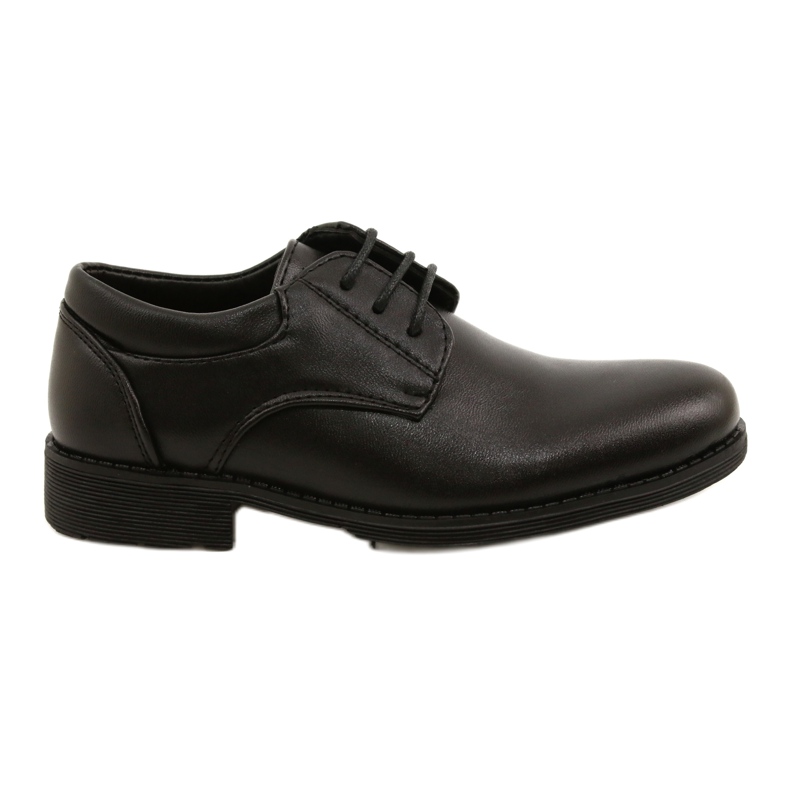 American Club Scarpe da comunione formale per bambini KOM36 / 22 nere nero