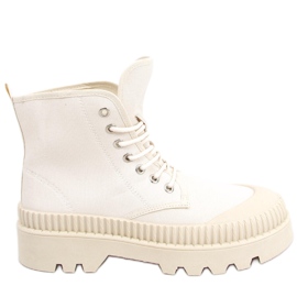 Sneaker da trekking Costa Beige alta fino alla caviglia