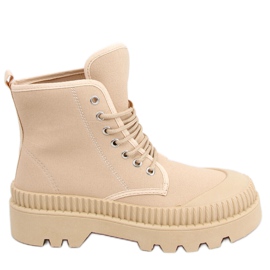 Sneaker da trekking Costa Khaki alla caviglia beige cachi