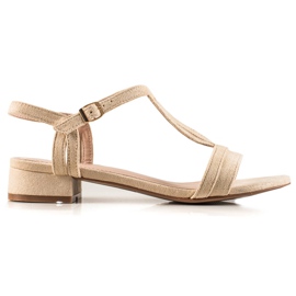 Vinceza Sandali classici VICEZA in camoscio beige
