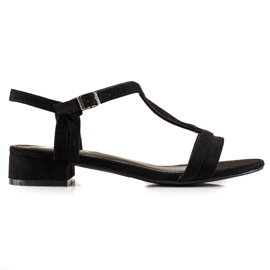 Vinceza Sandali classici VICEZA in camoscio nero