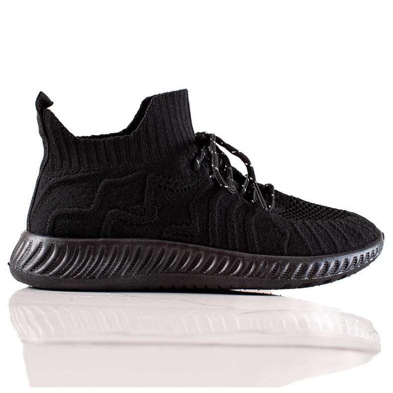 TRENDI Scarpe comode per lo sport nero