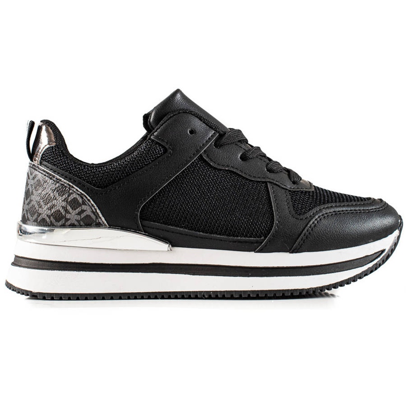 Diamantique Sneakers Nere Con Rete nero