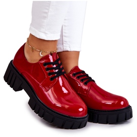 Scarpe laccate alla moda La.Fi Red Hallie rosso