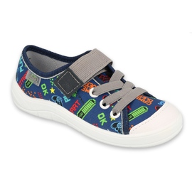 Scarpe per bambini Befado 251Y182 blu navy multicolore