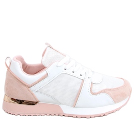 Sneakers Montse Pink bianco rosa