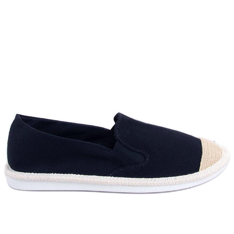 Espadrillas da donna Alba Black nero