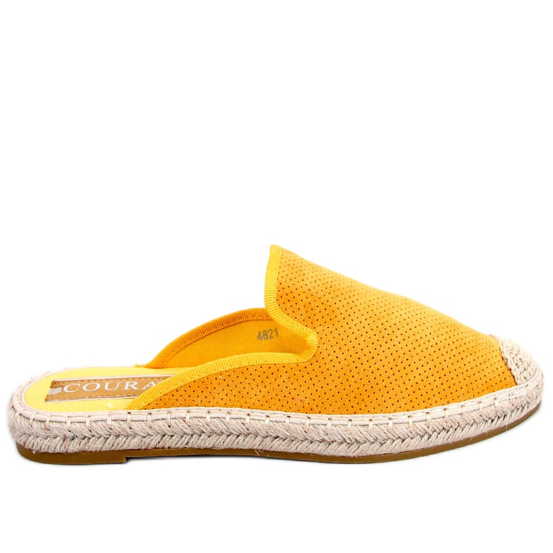 Ciabatte da donna Carmen Yellow espadrillas giallo