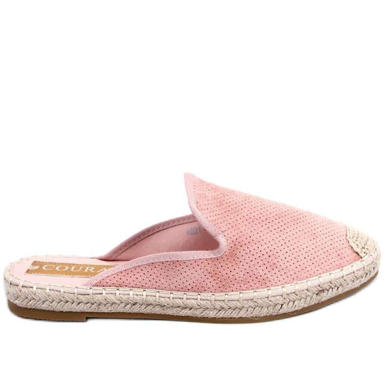 Ciabatte espadrillas da donna Carmen Pink rosa