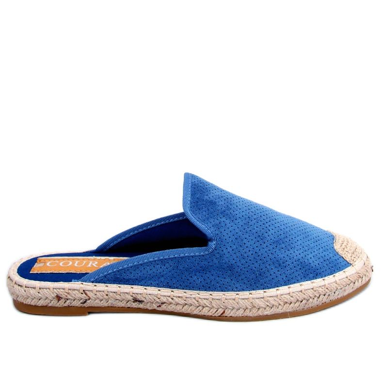CARMEN Ciabatte espadrillas da donna blu