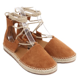 Espadrillas da donna Arely Camel marrone