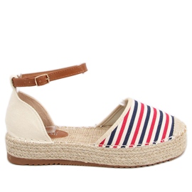 Espadrillas a righe Gema Mix multicolore