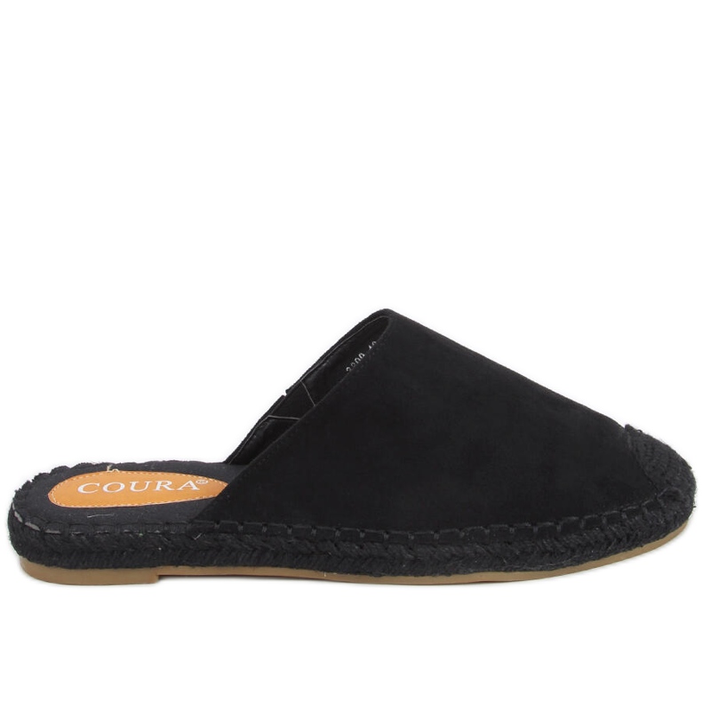 Espadrillas full color Marina Black nero