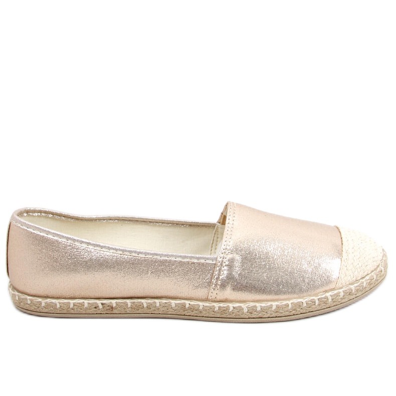 Espadrillas da donna Casto Gold d'oro