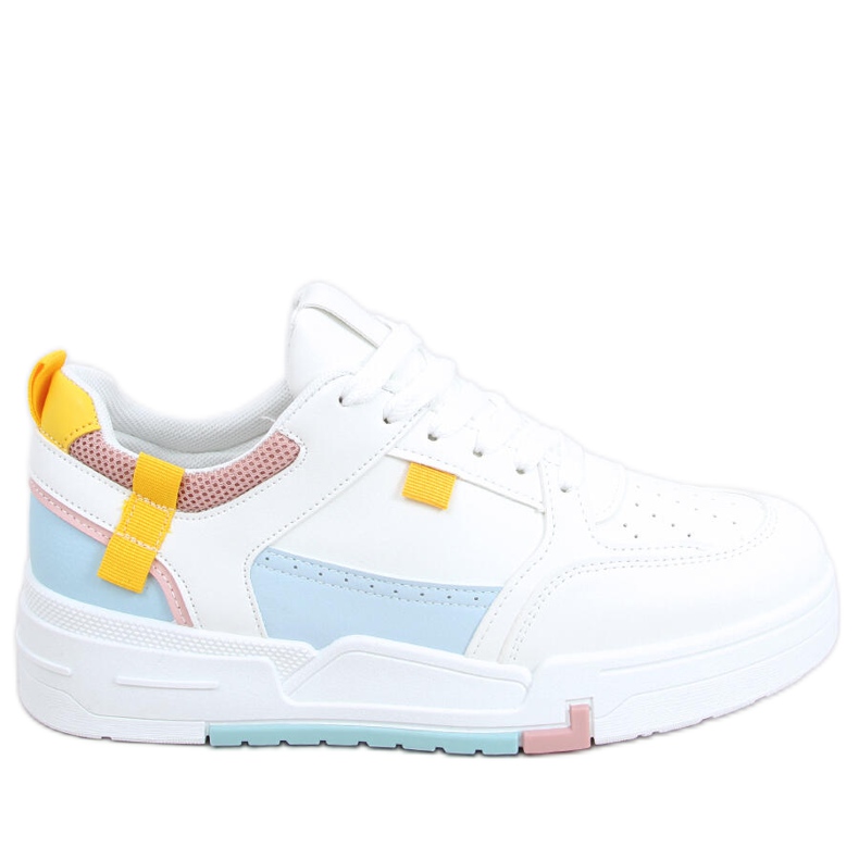 Scarpe da ginnastica Cruz Blue bianca multicolore