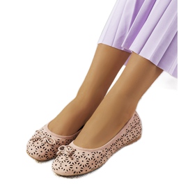 Ballerine Betta rosa traforate