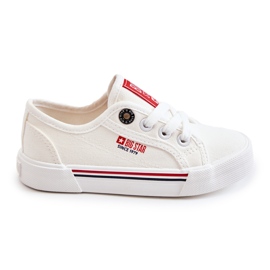 Sneakers basse da bambino Big Star JJ374170 Bianche bianco