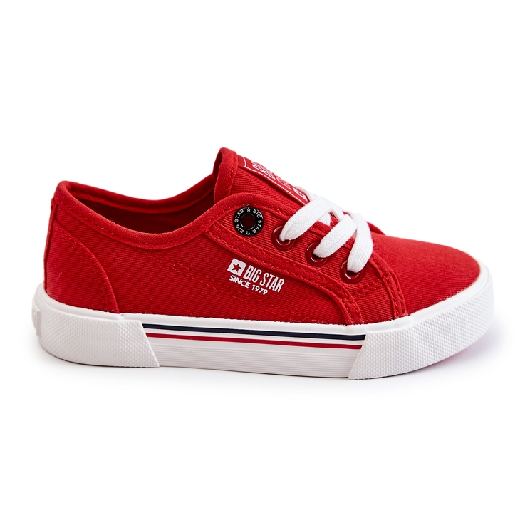 Sneakers basse da bambino Big Star JJ374172 Rosse rosso