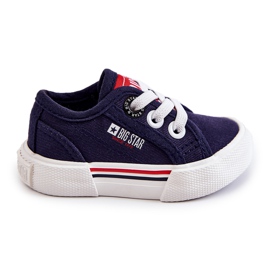 Sneakers basse da bambino Big Star JJ374163 Blu Navy
