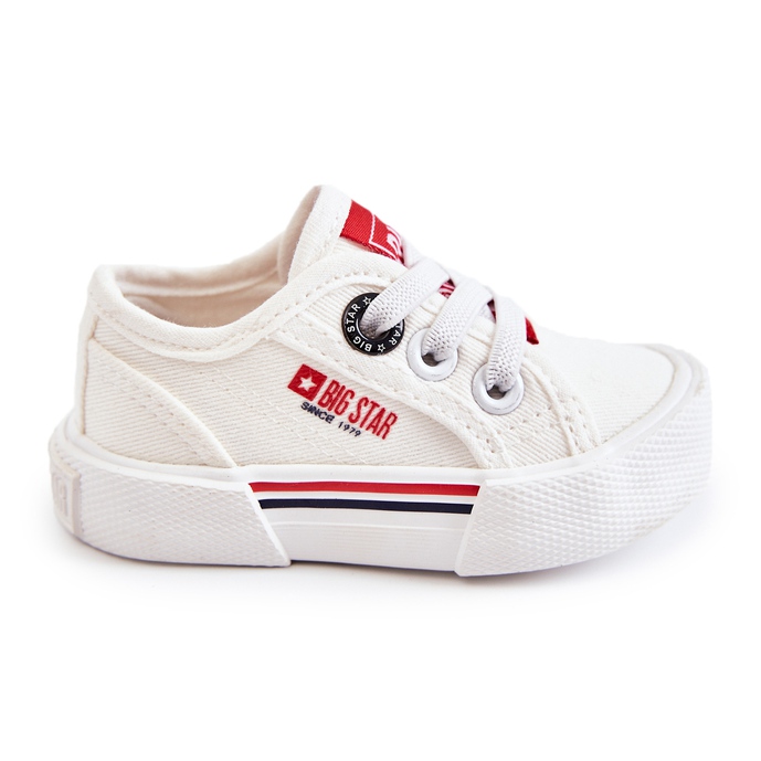 Sneakers basse da bambino Big Star JJ374160 Bianche bianca