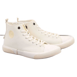 Sneakers alte Big Star M II174024 bianche bianco